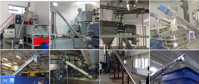 适宜输送颗粒度较小和粉状物料，不适宜输送易变质，黏性和易结块的物料如：小麦，石墨颗粒，化肥，饲料，膨化食品，医药等。